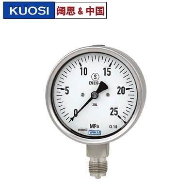 不銹鋼安全型壓力表233.30