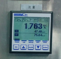 工業在線轉輪流量計，管路式安裝