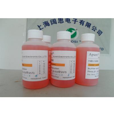 Apure愛普爾標準緩沖液250/500ML測試標準溶液ph電極校正液標準液