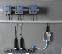 泳池五參數(shù)在線檢測儀 檢測參數(shù)： pH, ORP 余氯,  溫度