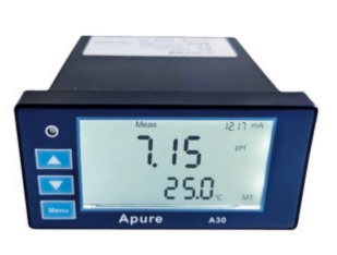 A30PR型工業PH/ORP在線控制器是一款全新的PH/ORP控制器，本表具有高度的智能化和靈活性，可同時測量PH/ORP和溫度，廣泛應用于城市污水處理廠，電力，供水，醫藥，化工，食品等行業，對溶液PH/ORP值進行連續測量。